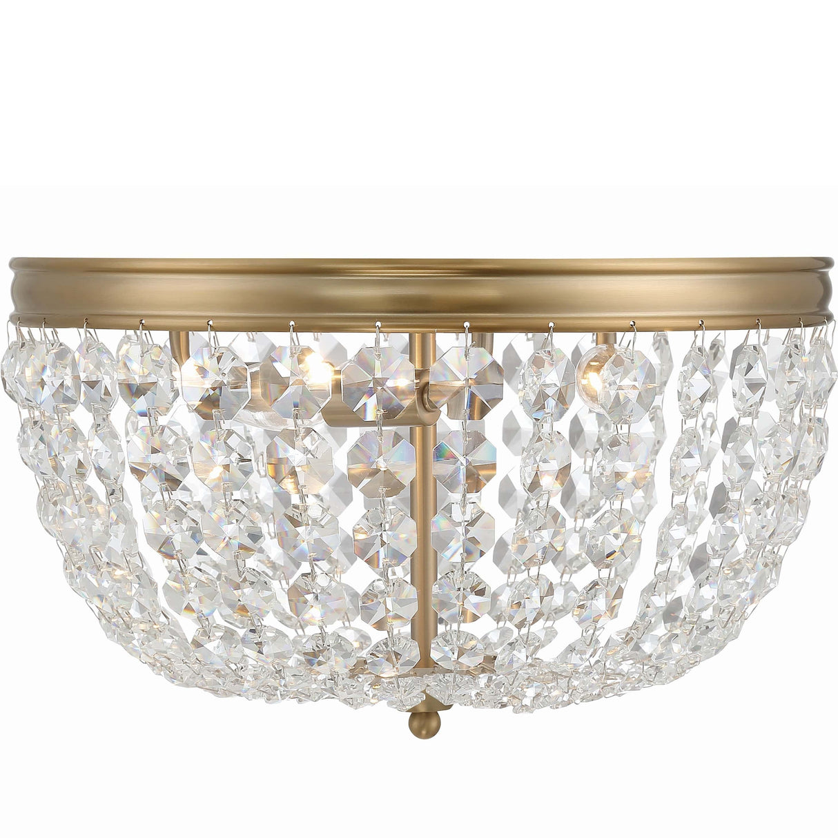 Crystorama Nola Ceiling Mount Ceiling Light Fixtures