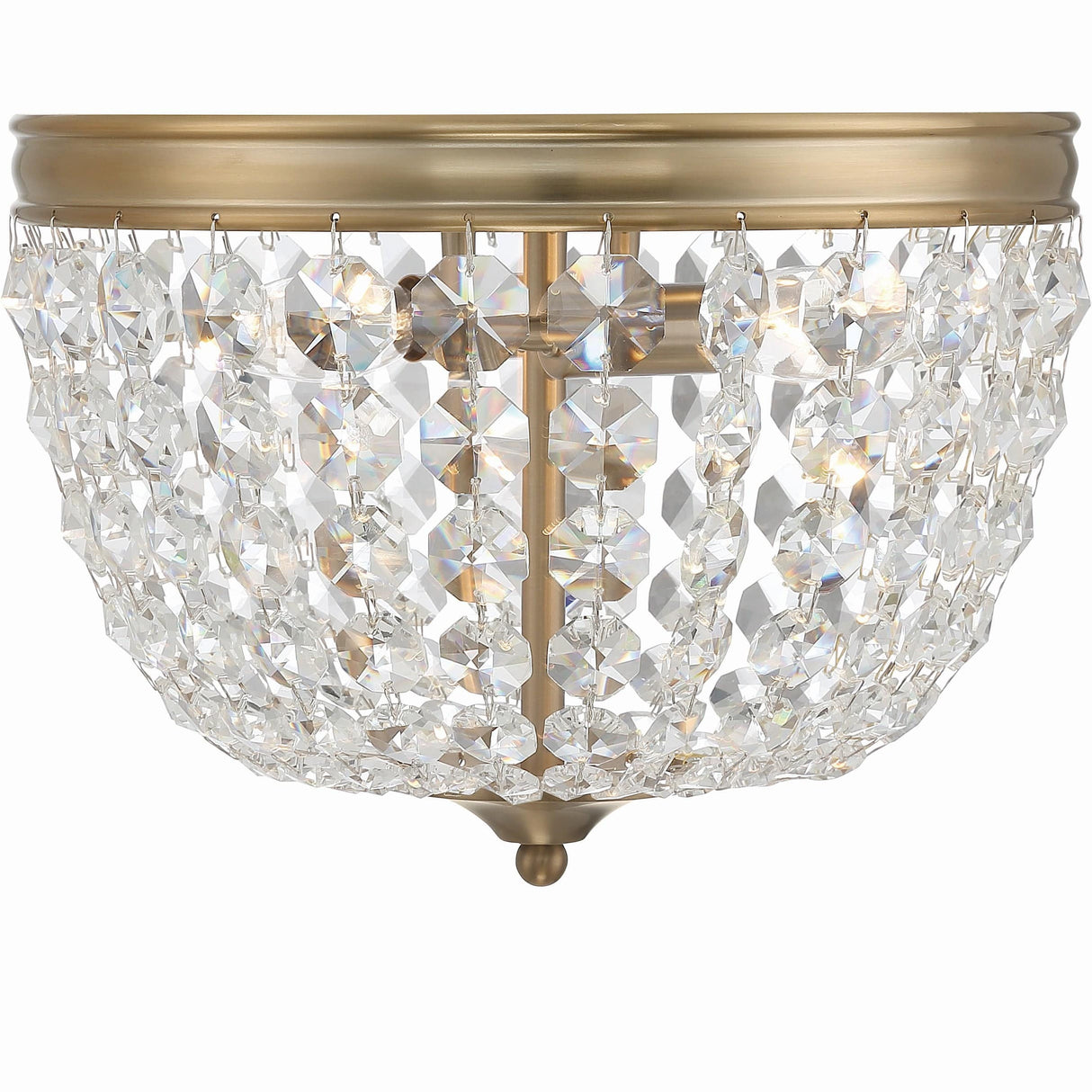 Crystorama Nola Ceiling Mount Ceiling Light Fixtures