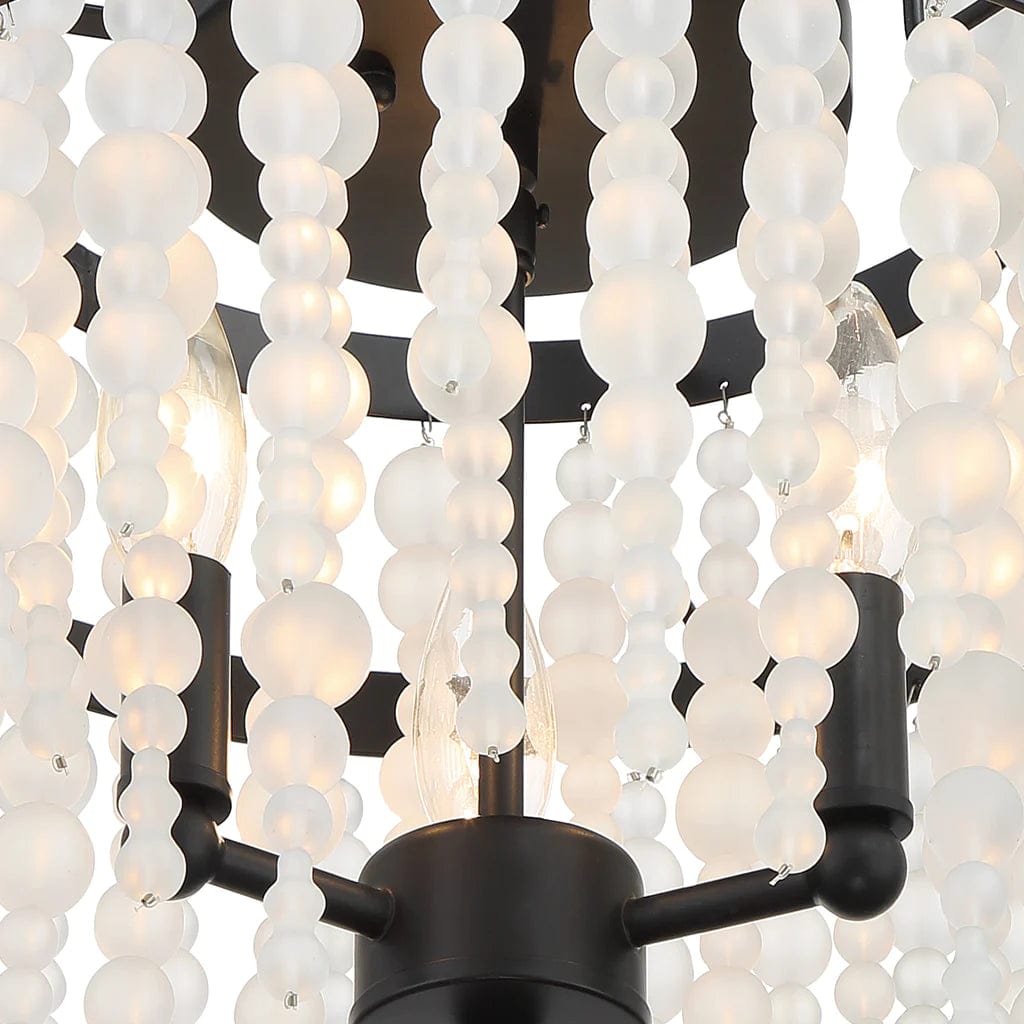 Crystorama Poppy 3 Light Ceiling Mount Lighting