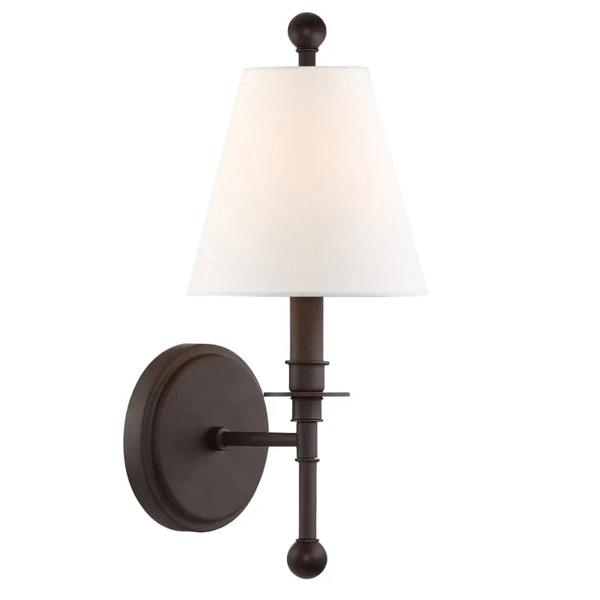 Crystorama Riverdale Wall Sconce Wall Sconces crystorama-RIV382DB