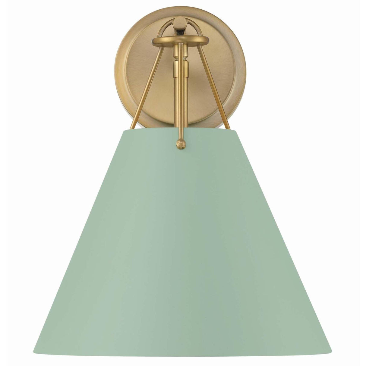 Crystorama Xavier 1 Light Sconce Wall Sconces