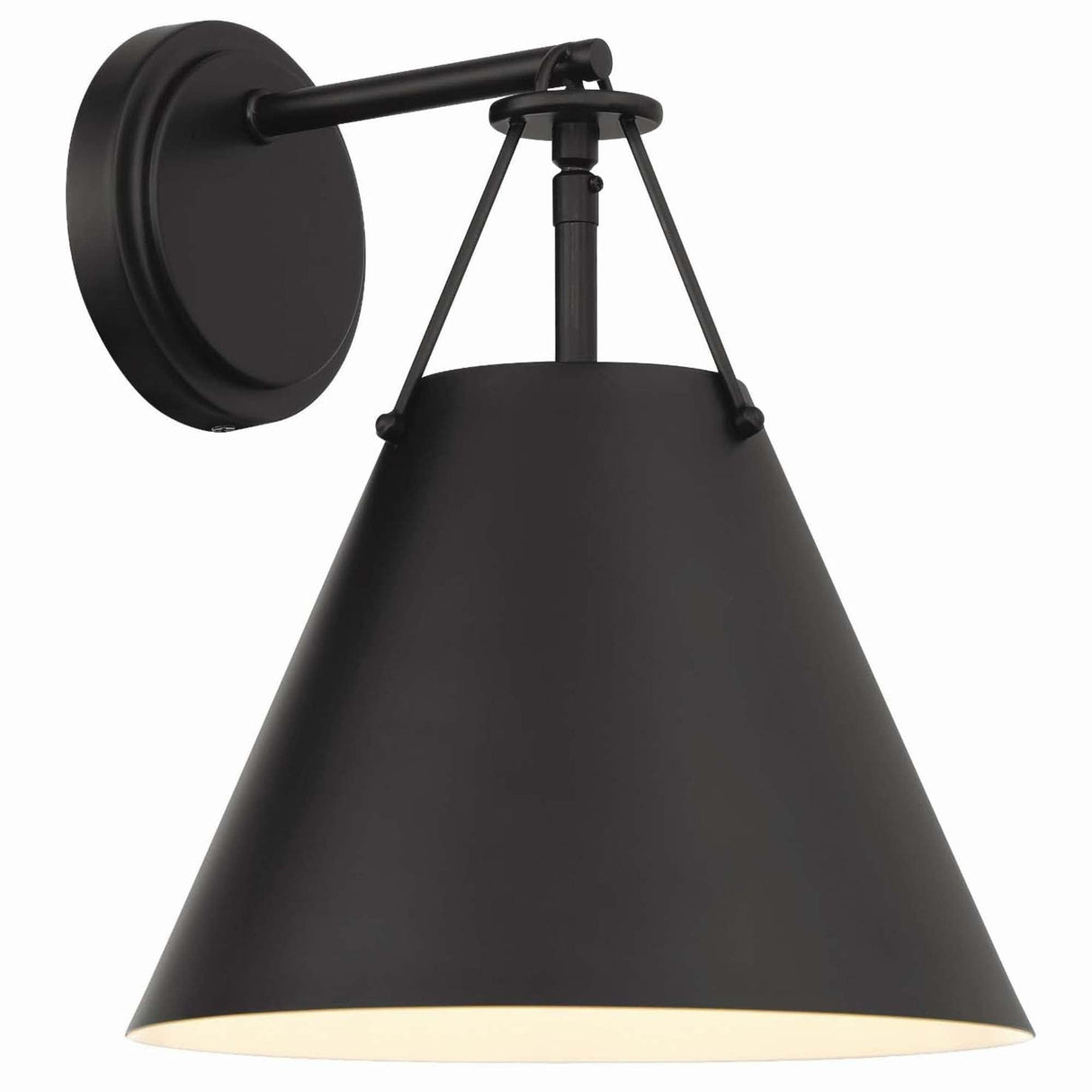 Crystorama Xavier 1 Light Sconce Wall Sconces