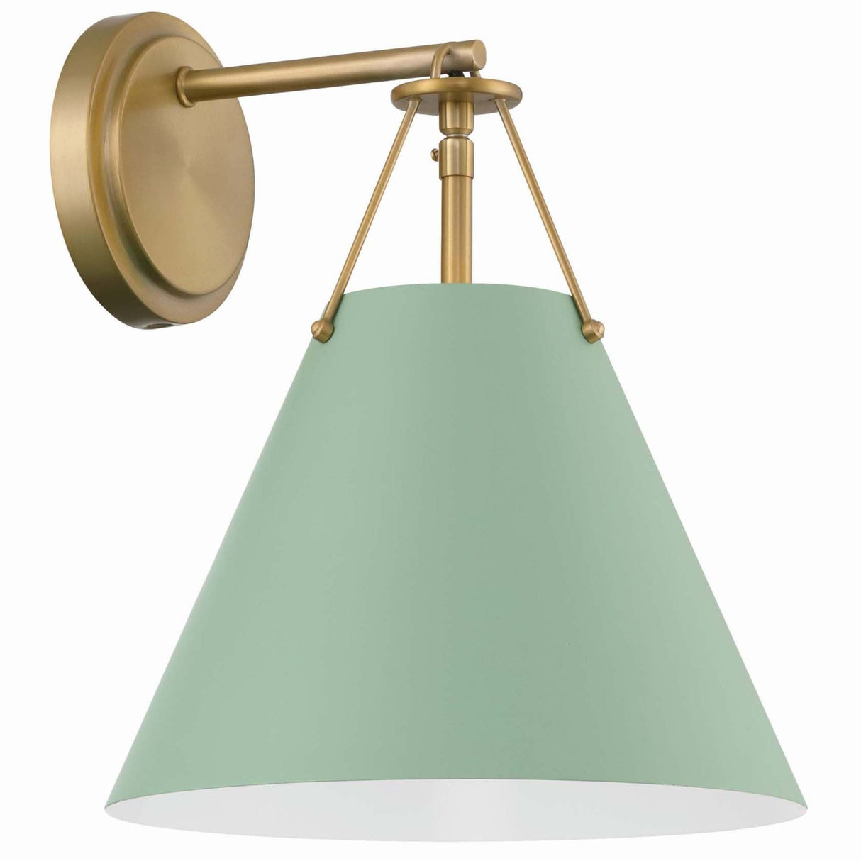 Crystorama Xavier 1 Light Sconce Wall Sconces
