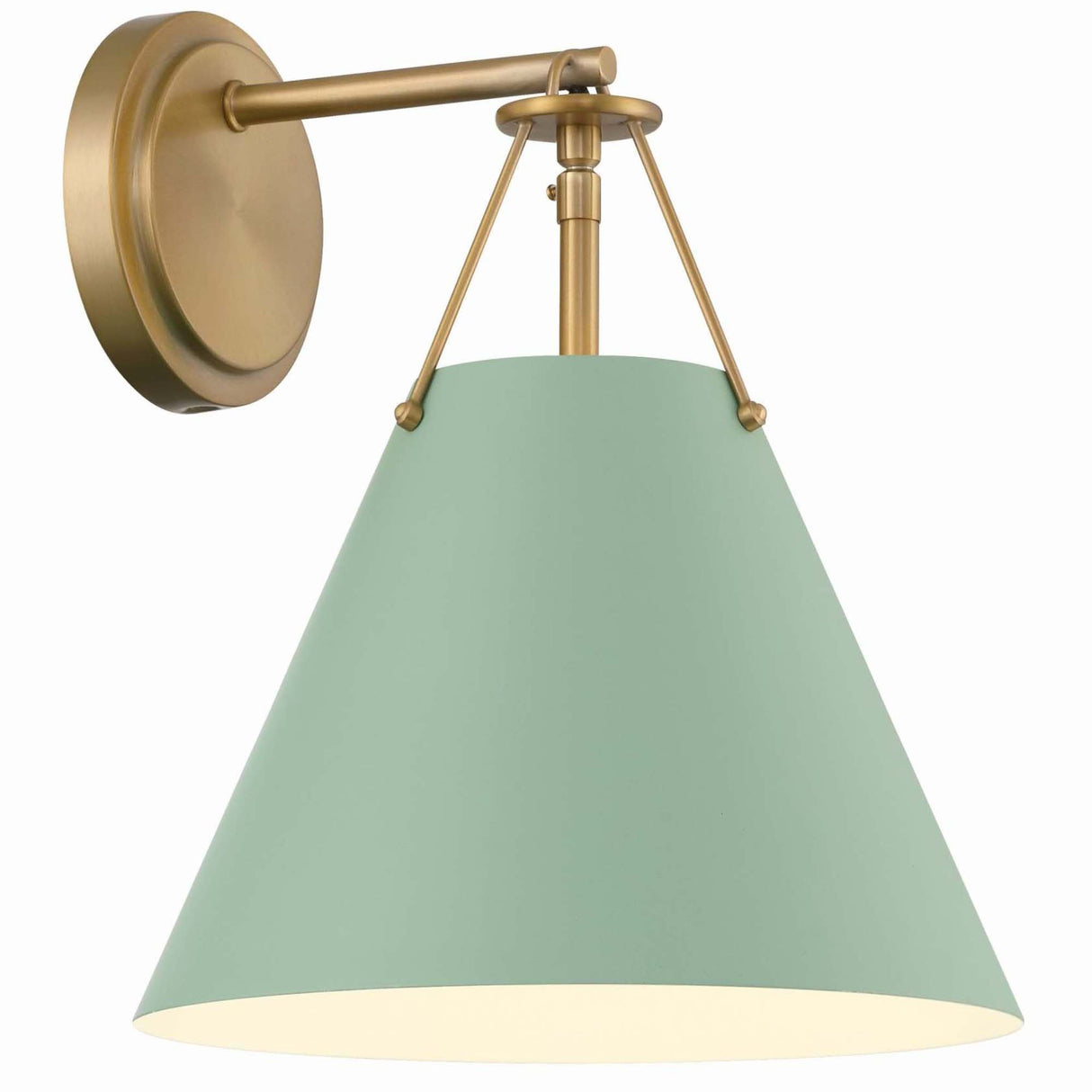 Crystorama Xavier 1 Light Sconce Wall Sconces