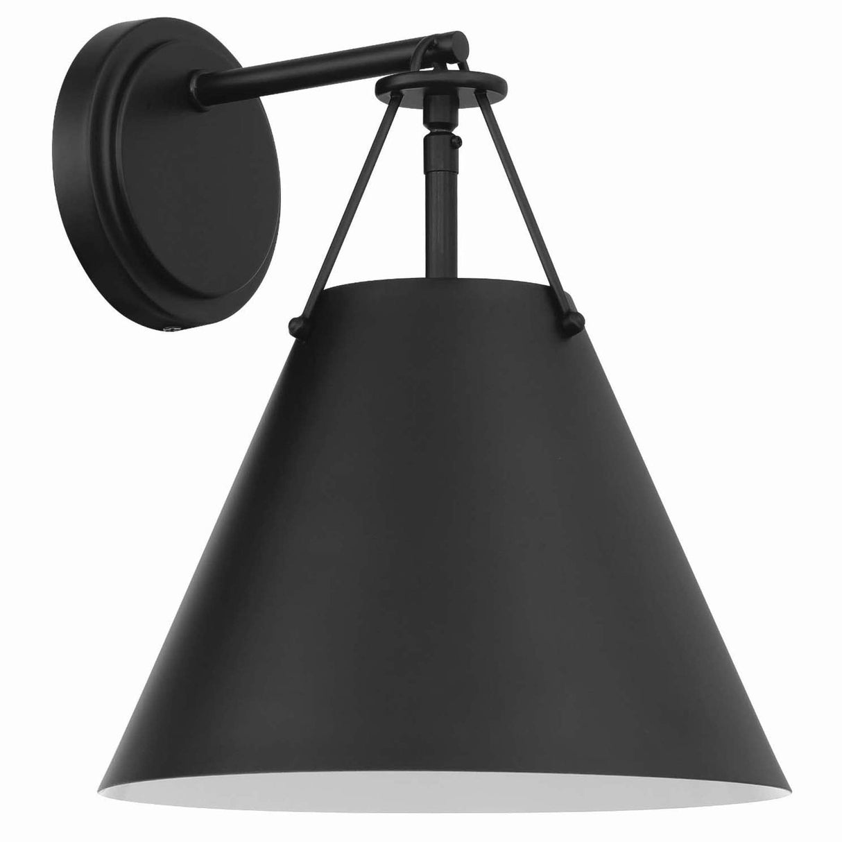 Crystorama Xavier 1 Light Sconce Wall Sconces