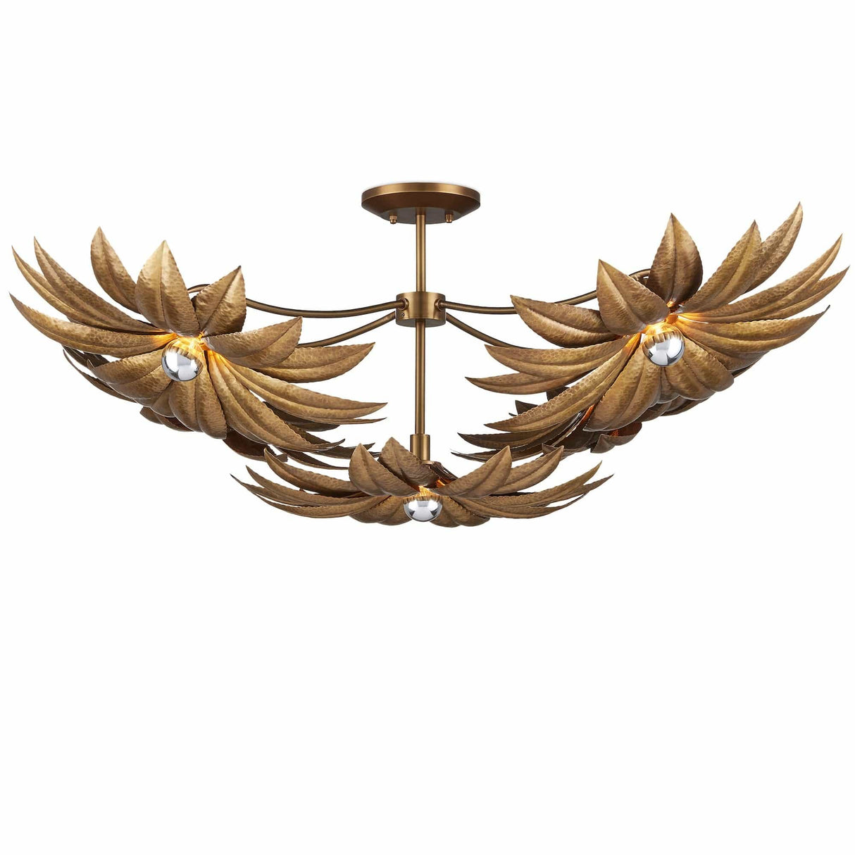Currey & Company Alithea Semi-Flush Mount Semi Flush Mount