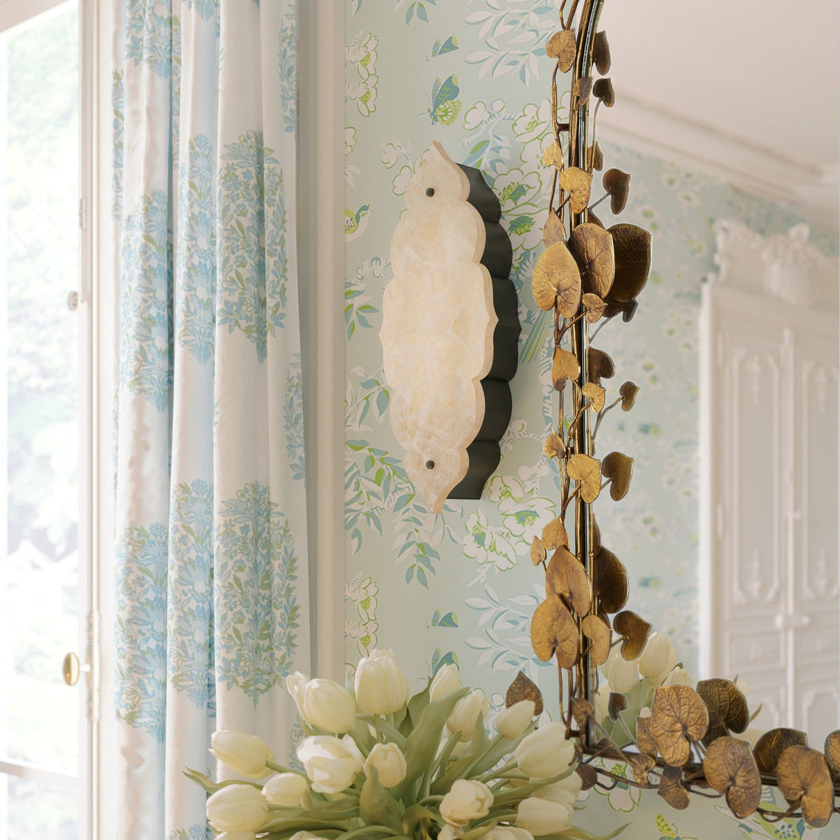 Currey & Company Andalusia Wall Sconce Wall Sconces currey-co-5900-0050 633306045309