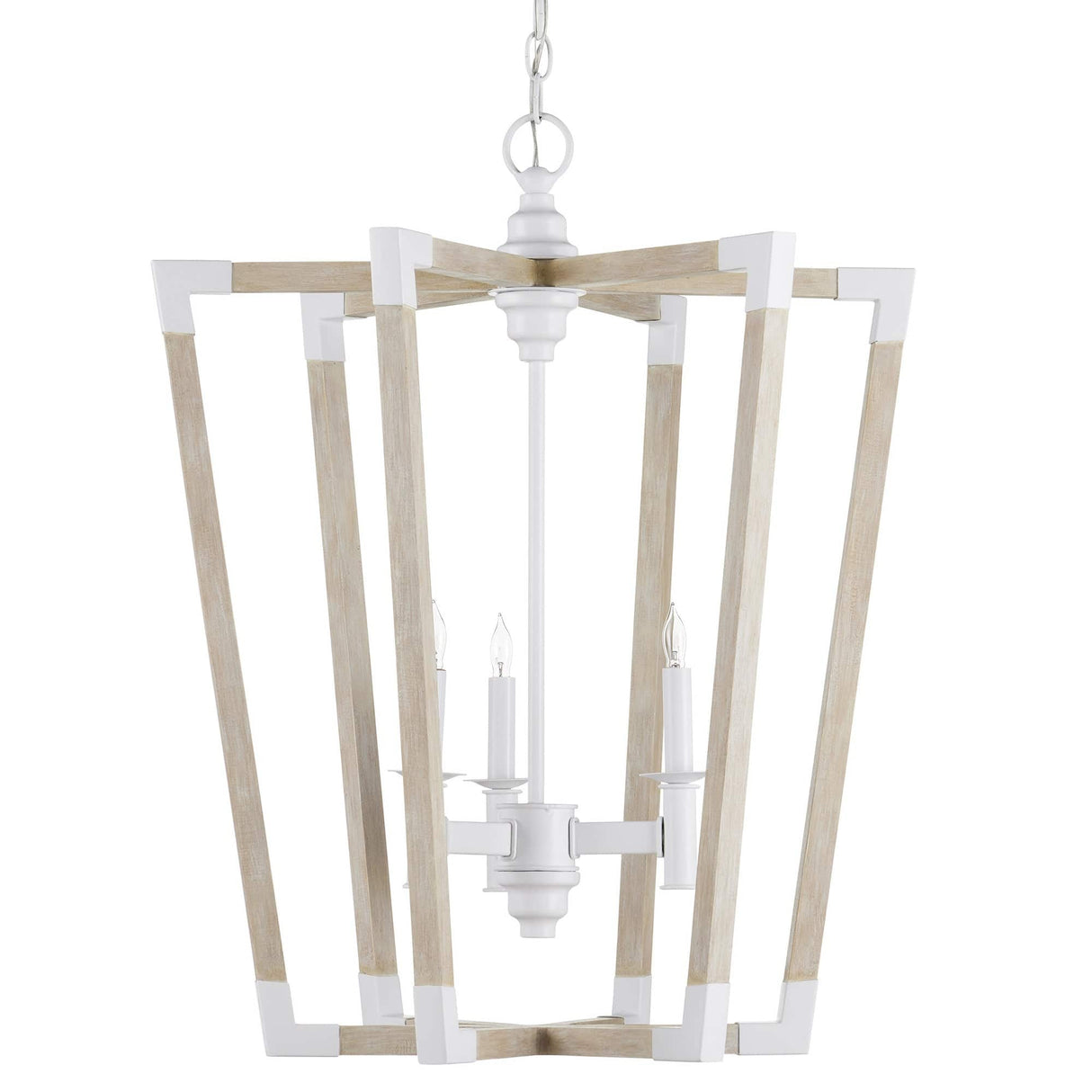 Currey & Company Bastian Gray Chandelier Lighting