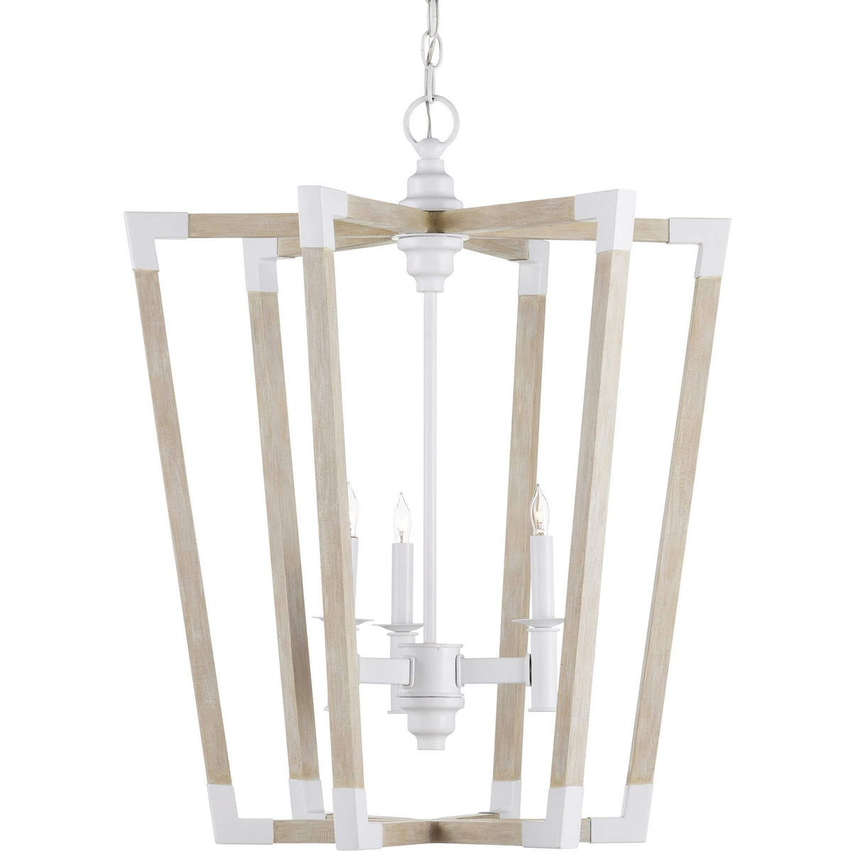 Currey & Company Bastian Gray Chandelier Lighting