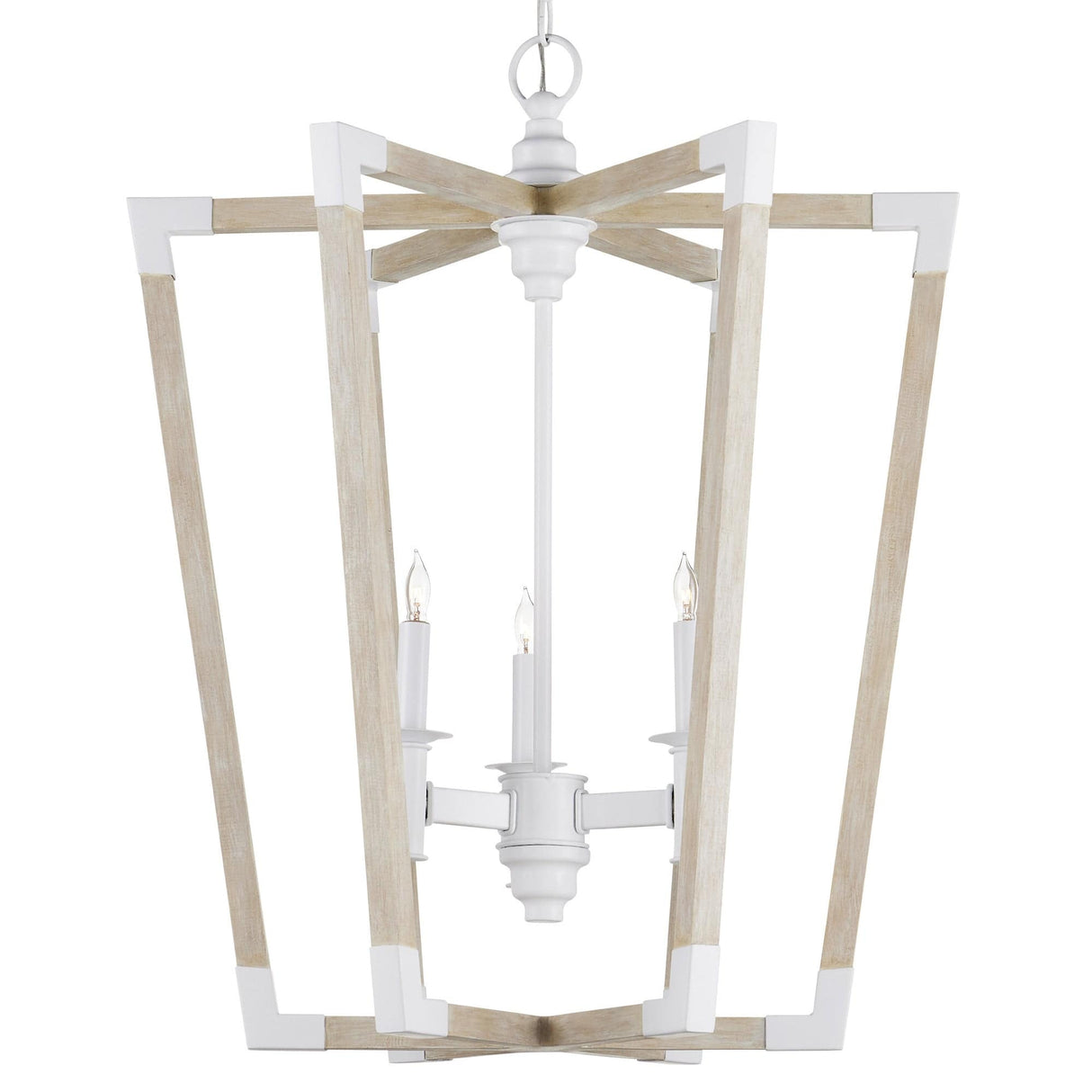 Currey & Company Bastian Gray Chandelier Lighting