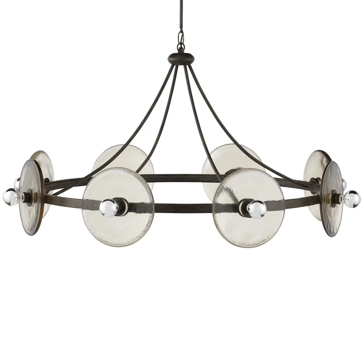 Currey & Company Circumstellar Disc Chandelier Chandeliers currey-co-9000-1150 633306055506