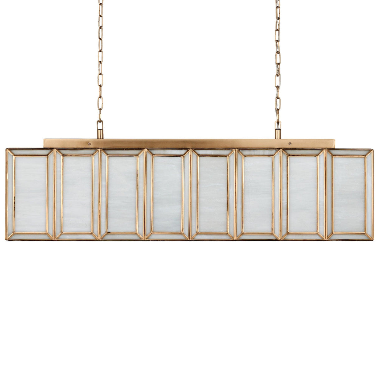 Currey & Company Daze Rectangular Chandelier Chandeliers currey-co-9000-1157 633306055575