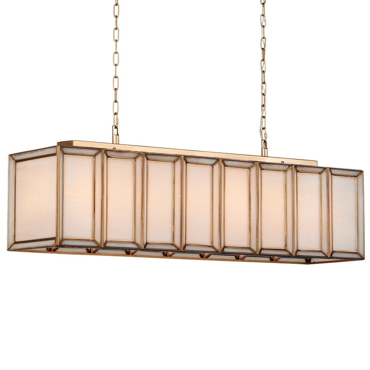Currey & Company Daze Rectangular Chandelier Chandeliers currey-co-9000-1157 633306055575