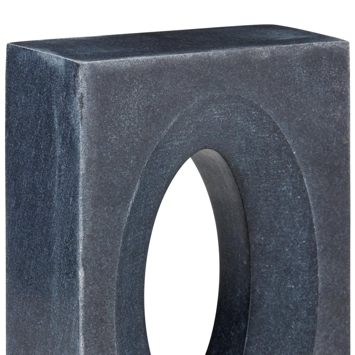 Currey & Company Demi Travertine Bookends Set Sculptures & Statues