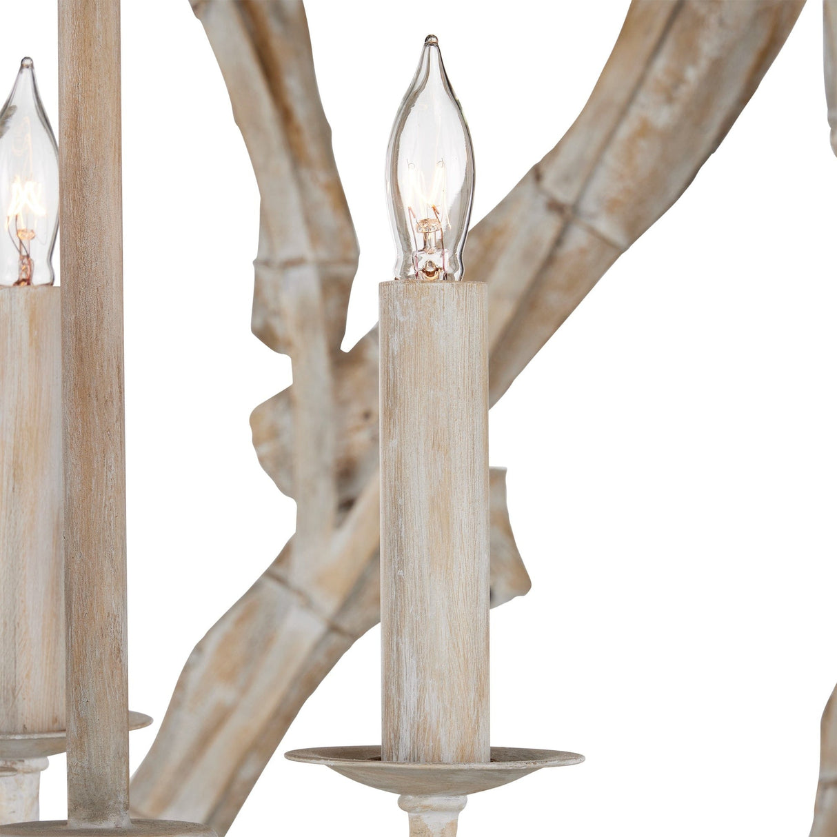 Currey & Company Driftwood Orb Chandelier Chandeliers currey-co-9000-1133 633306055339