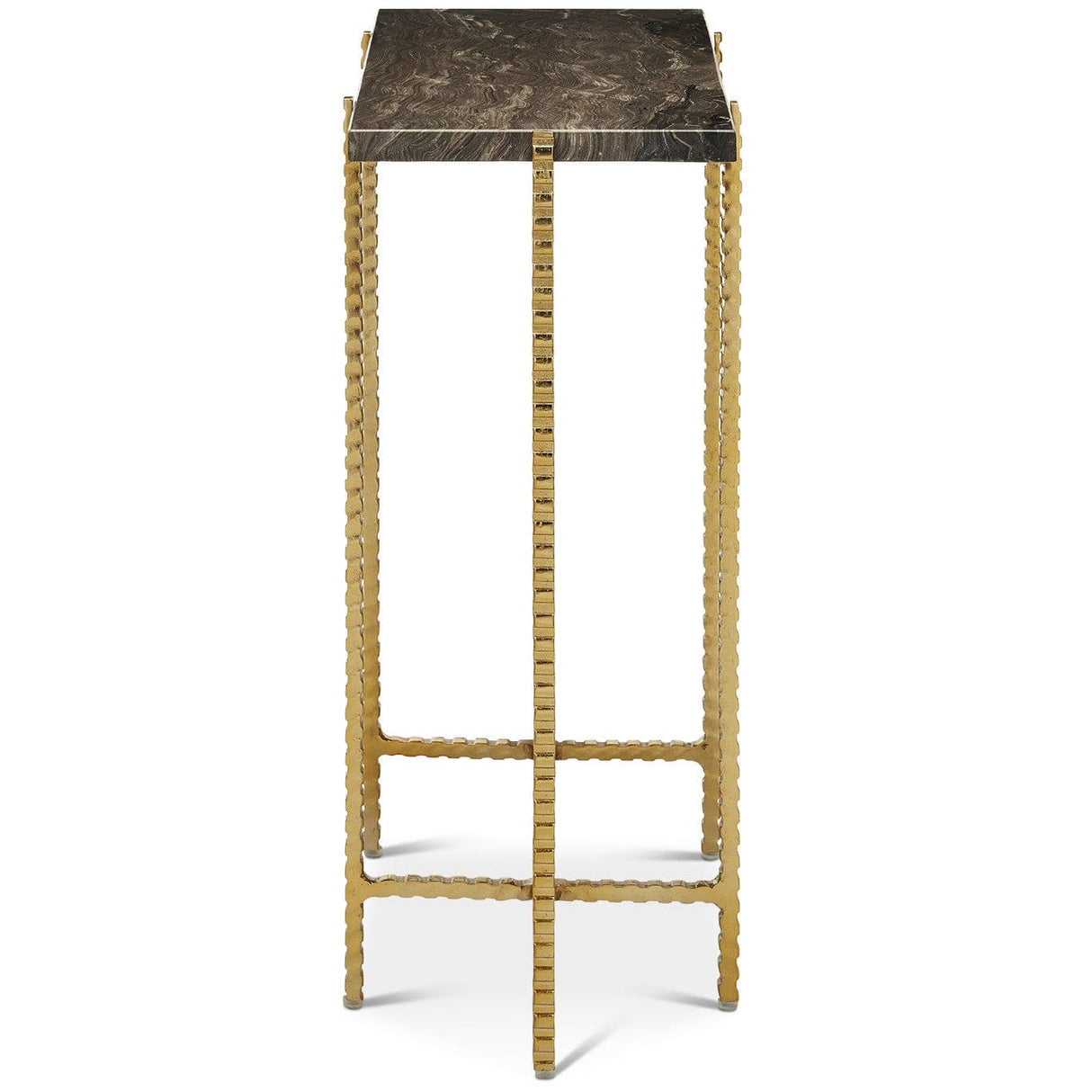 Currey & Company Flying Marble Gold Side Table Side Tables currey-co-4000-0172 633306052505