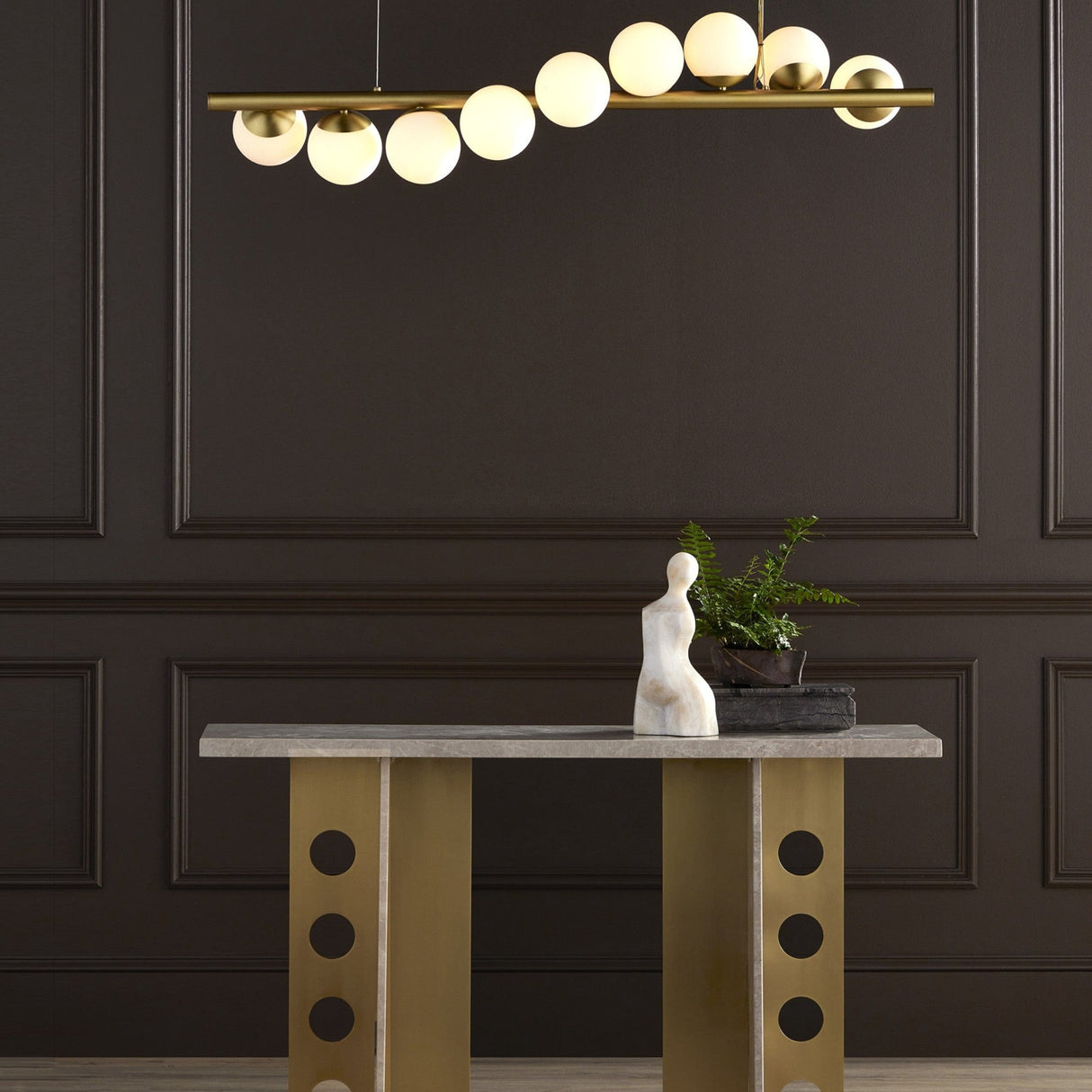 Currey & Company Giada Onyx Bust Sculpture Sculptures & Statues