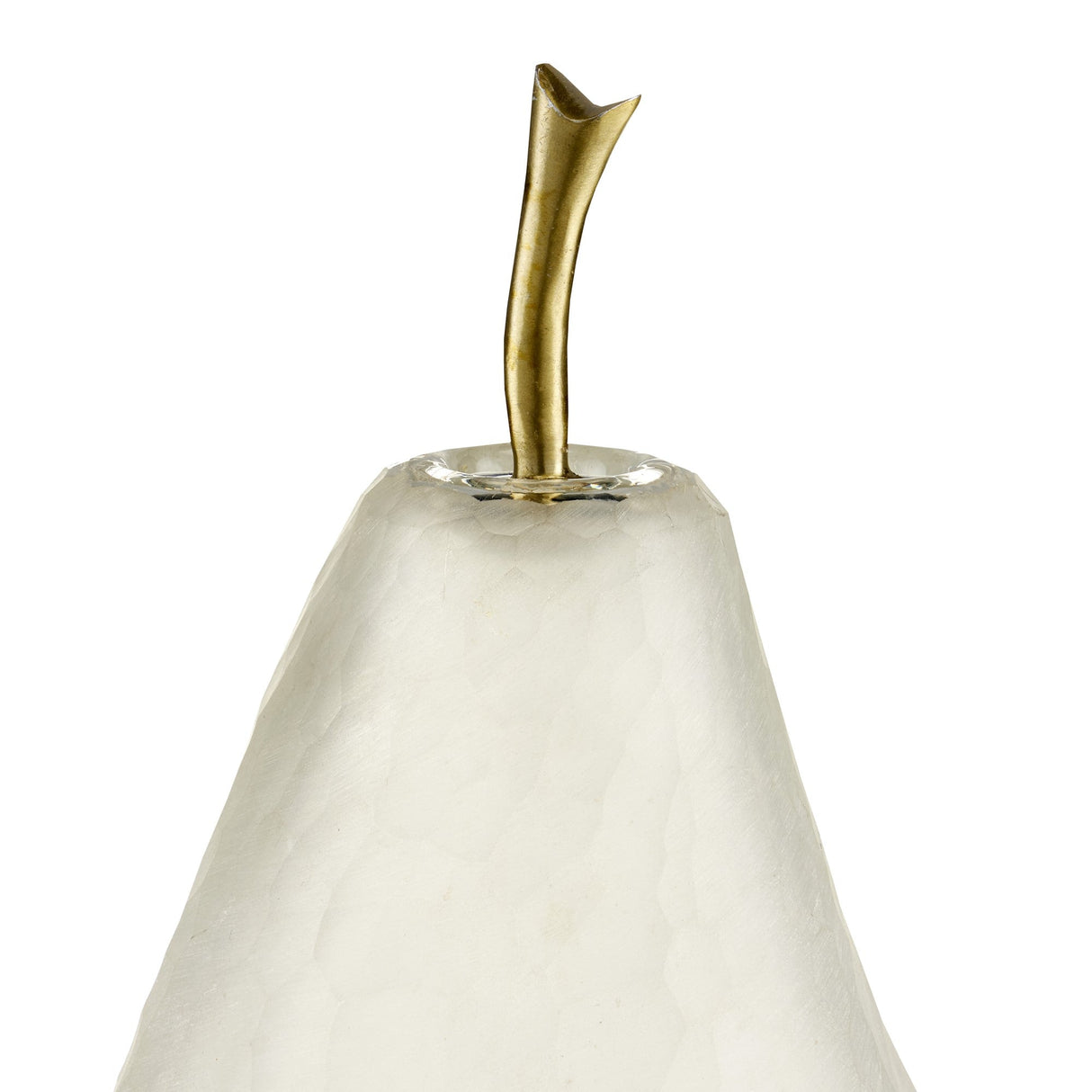 Currey & Company Glass Pear Set of 2 Sculptures & Statues currey-co-1200-0641 633306047174