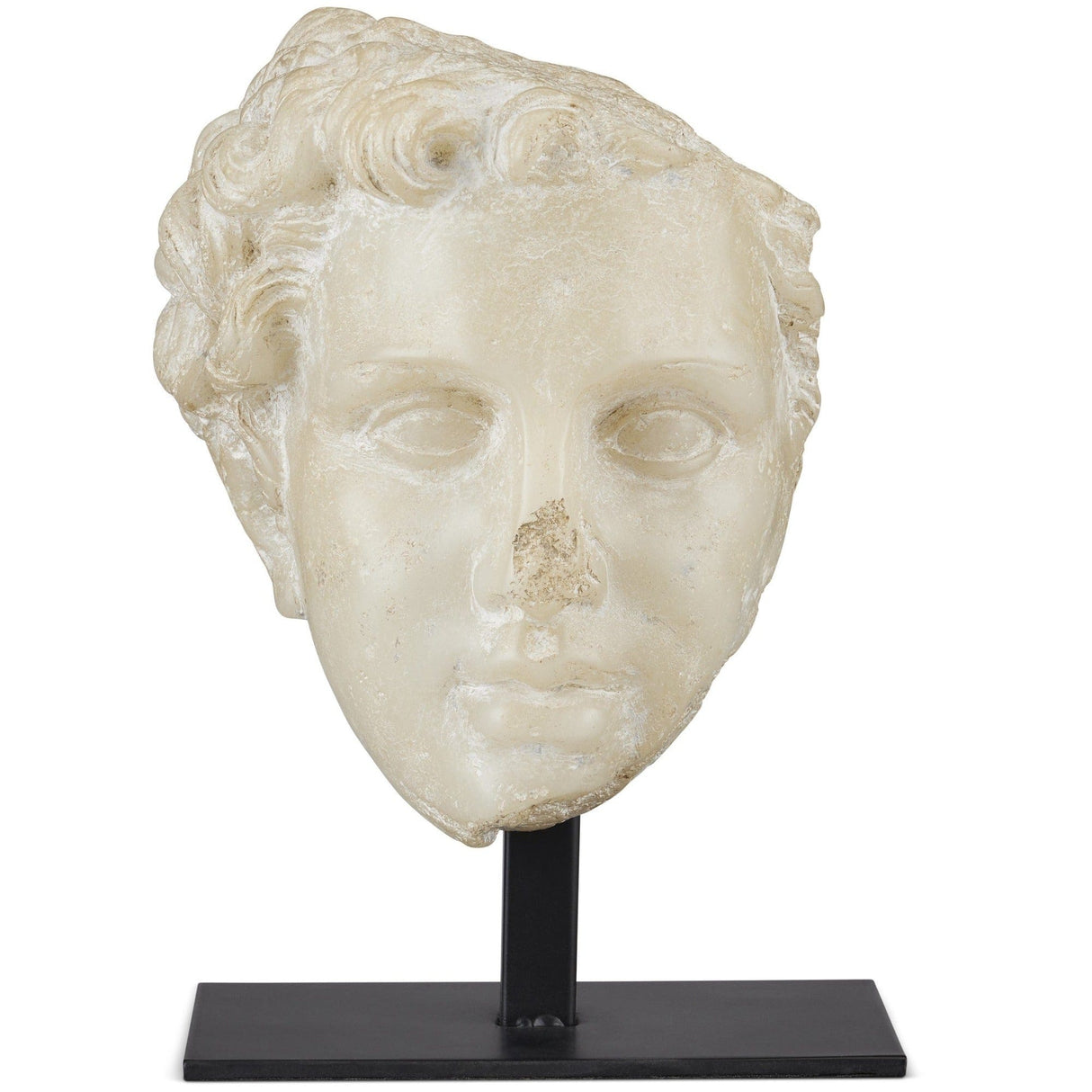 Currey & Company Greek Princess Head Fragment Sculptures & Statues currey-co-1200-0734