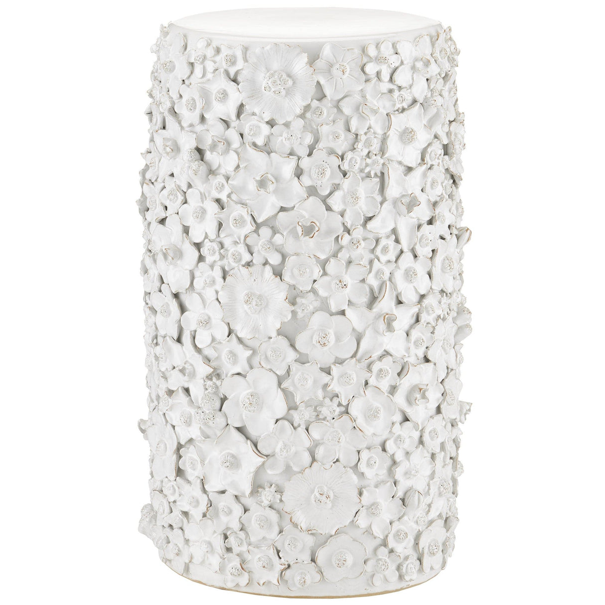 Currey & Company Jessamine Side Table Sculptures & Statues