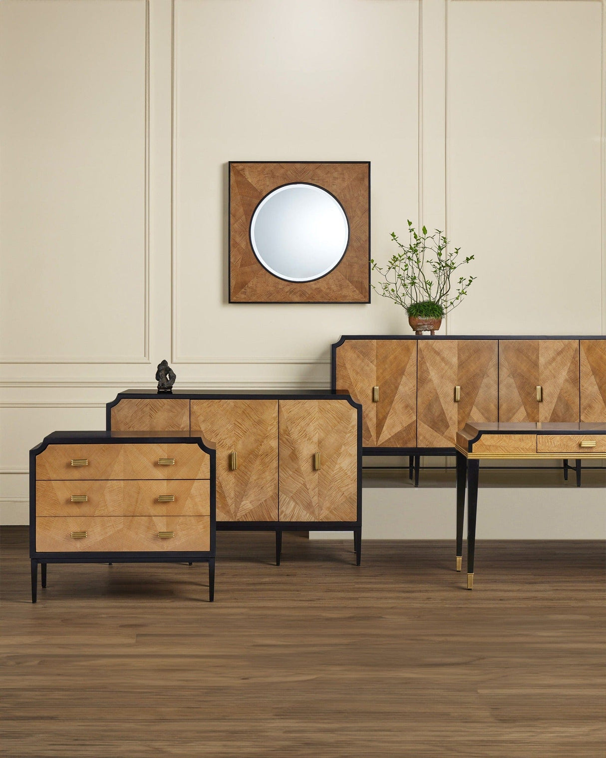 Currey & Company Kallista Credenza Credenzas currey-co-3000-0271