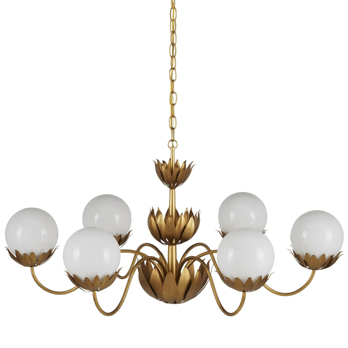 Currey & Company Mirasole Gold Chandelier Chandeliers currey-co-9000-1096 633306053441