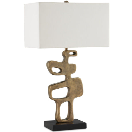 Currey & Company Mithra Brass Table Lamp Table Lamps currey-co-6000-0884 633306052963