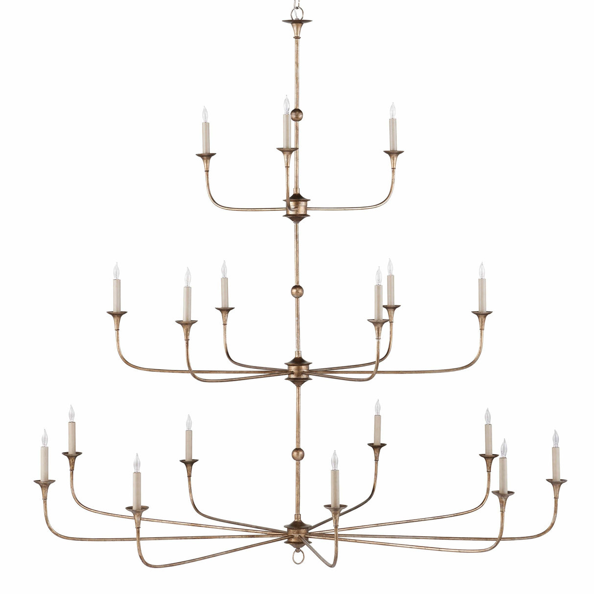 Currey & Company Nottaway Chandelier Chandeliers