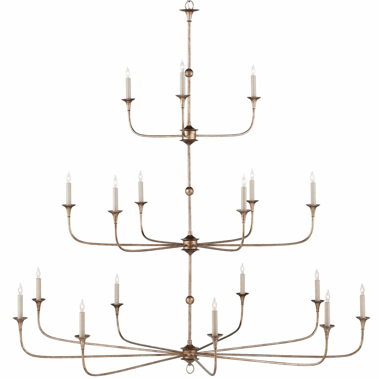 Currey & Company Nottaway Chandelier Chandeliers