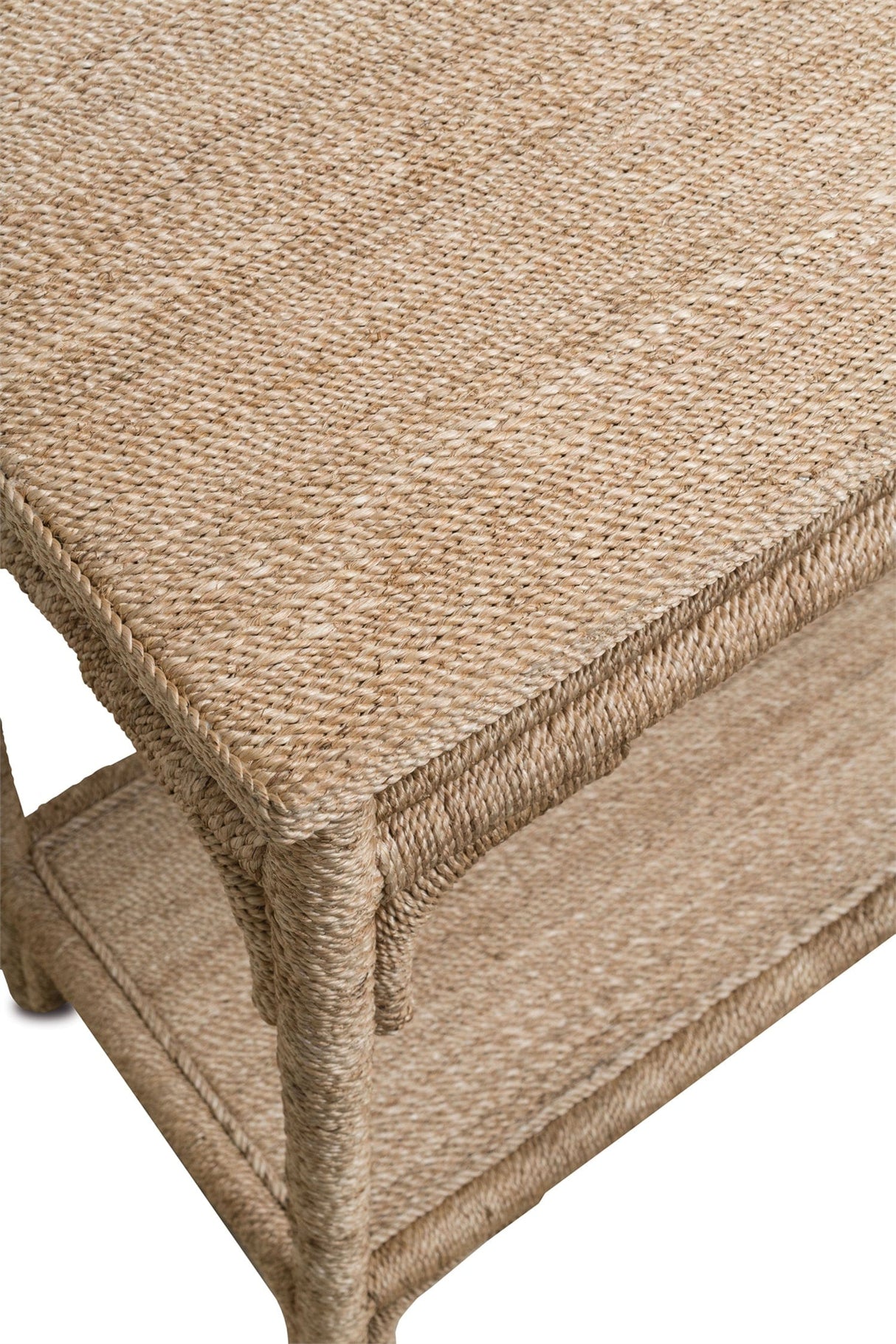 Currey & Company Olisa Large Rope Console Table Tables currey-co-3000-0246 633306001329