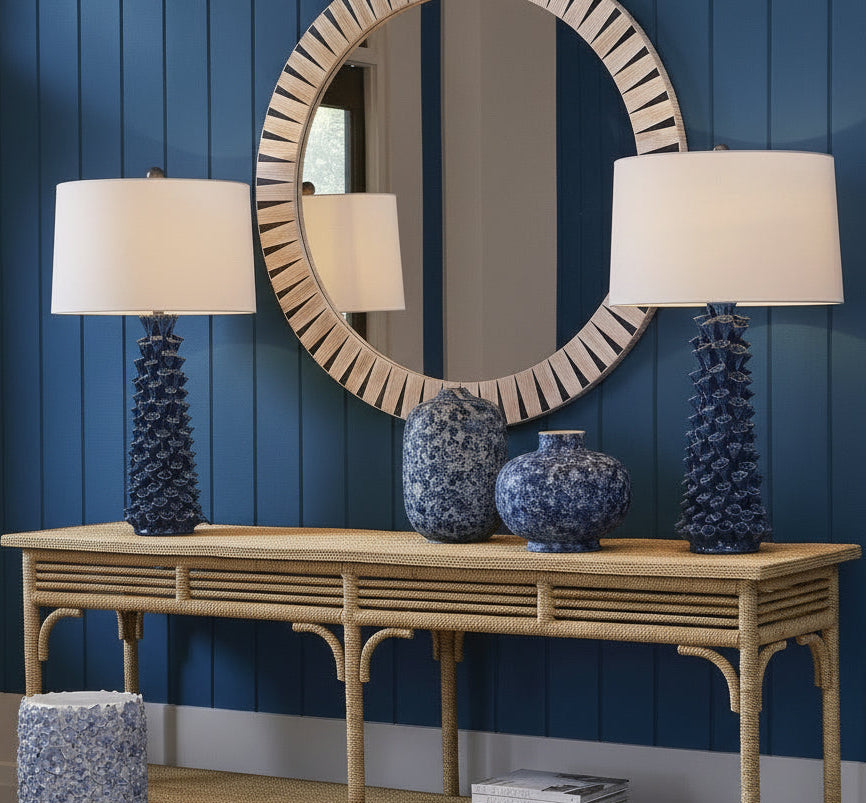 Currey & Company Olisa Rope Console Table Tables currey-co-3000-0246 633306001329