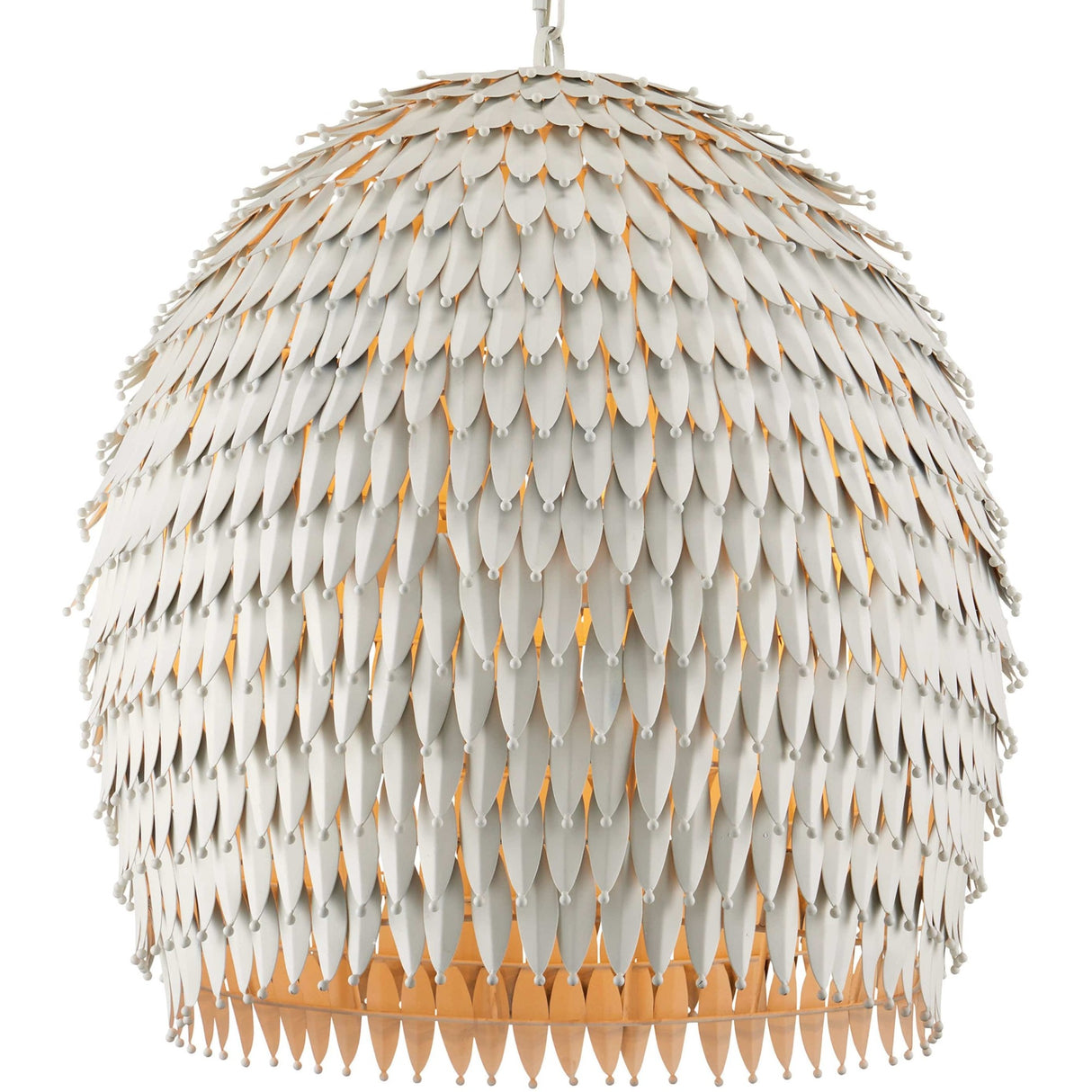 Currey & Company Overlay Pendant Cone Pendant