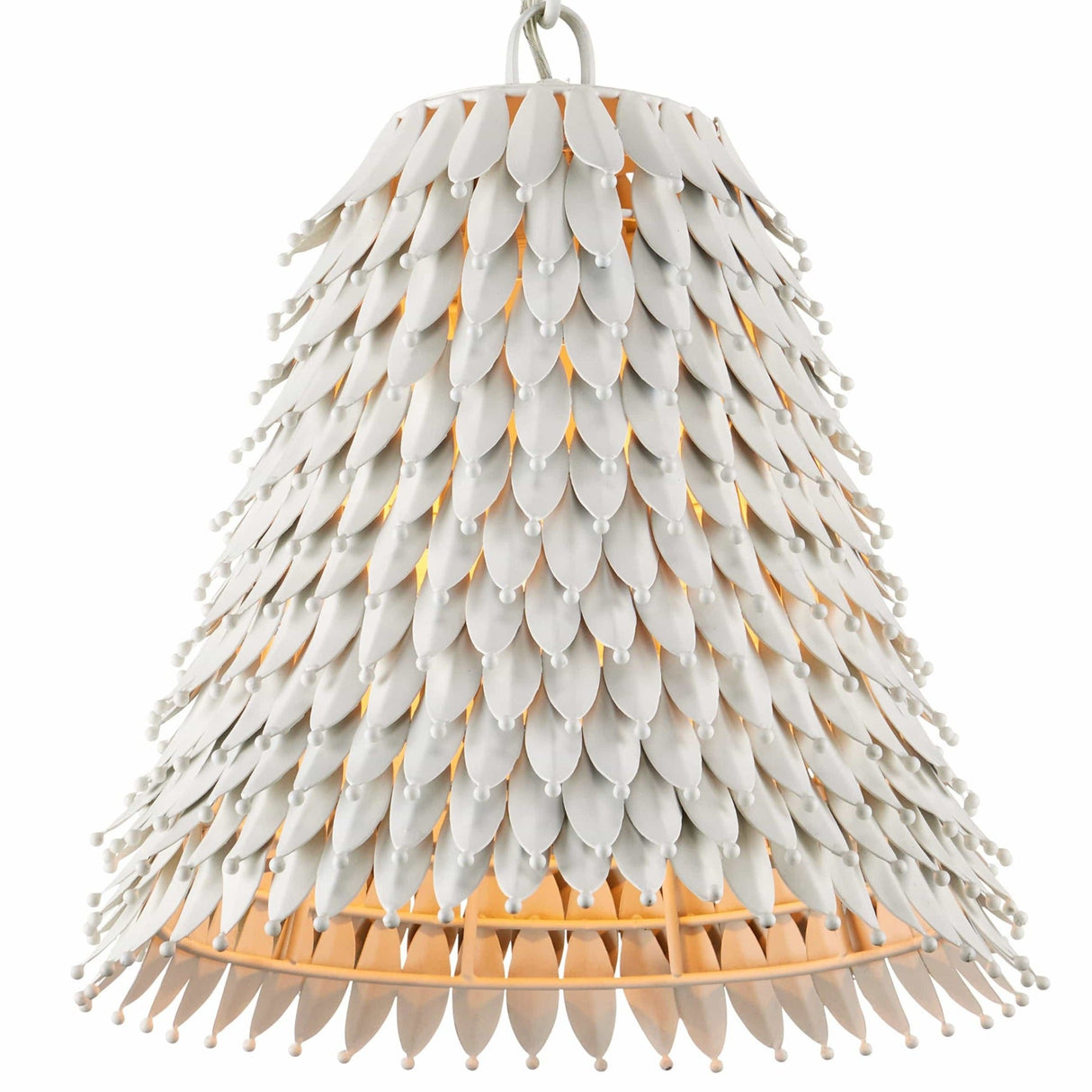 Currey & Company Overlay Pendant Cone Pendant