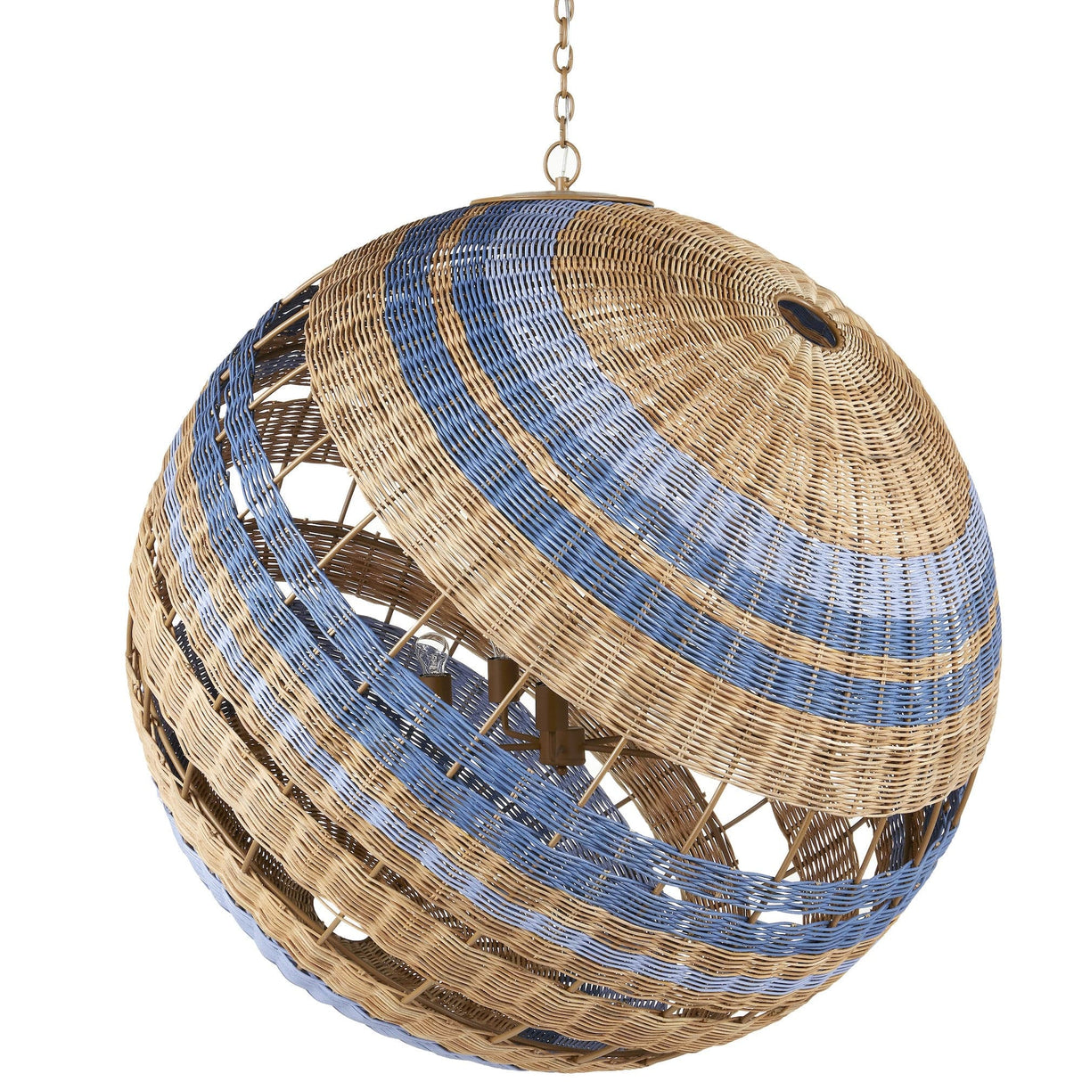 Currey & Company Senjyo Tilted Orb Chandelier Lighting currey-co-9000-1109 633306053571