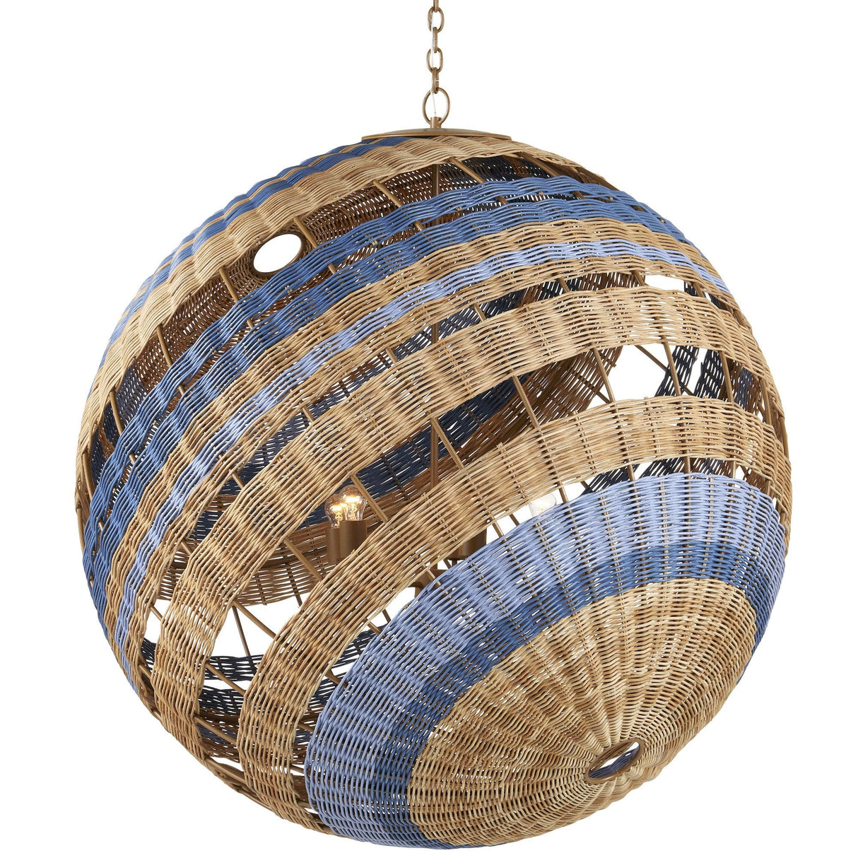 Currey & Company Senjyo Tilted Orb Chandelier Lighting currey-co-9000-1109 633306053571