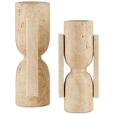Currey & Company Stone Vase, Face to Face Set Vases currey-co-1200-0815 633306054332