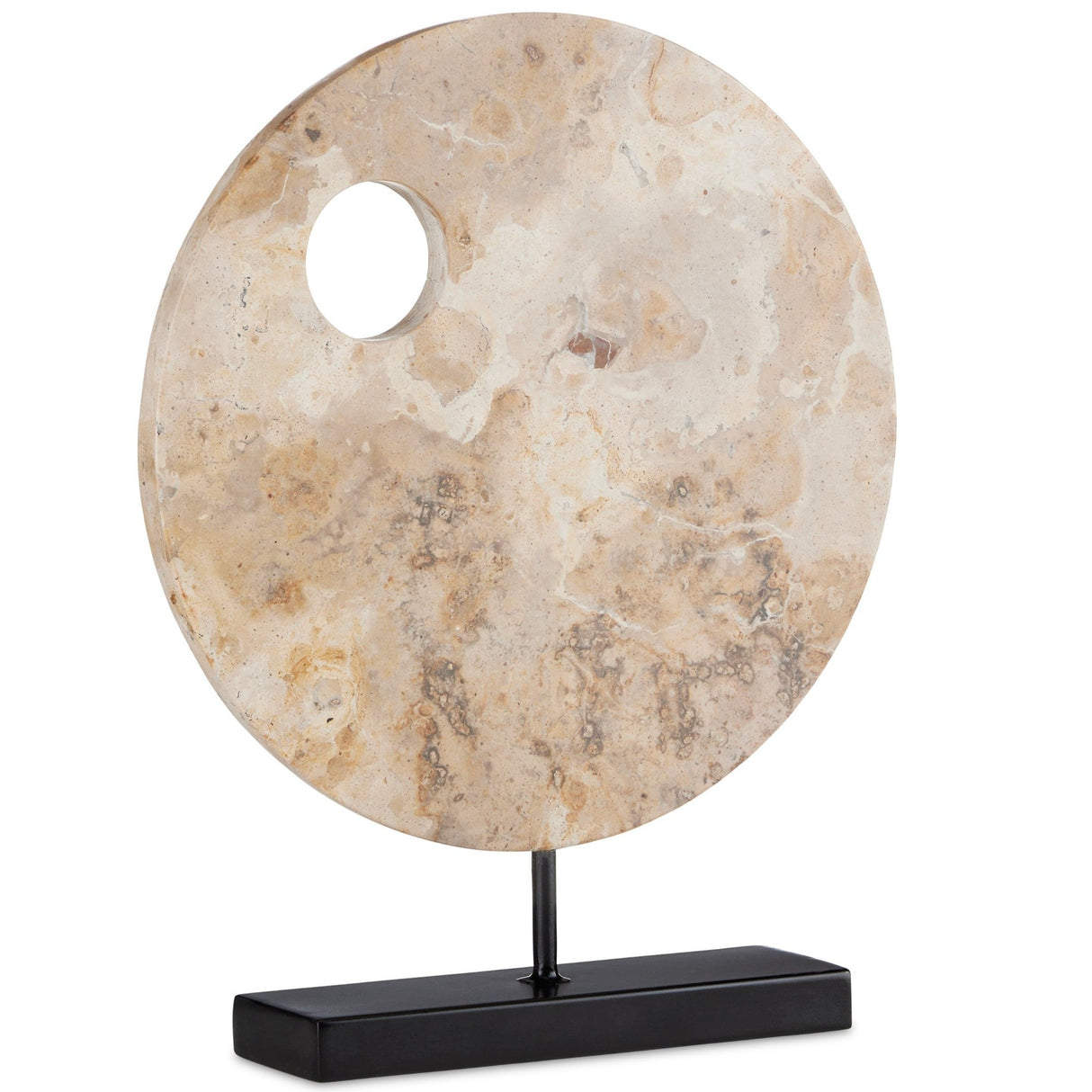 Currey & Company Wes Marble Disc Vases