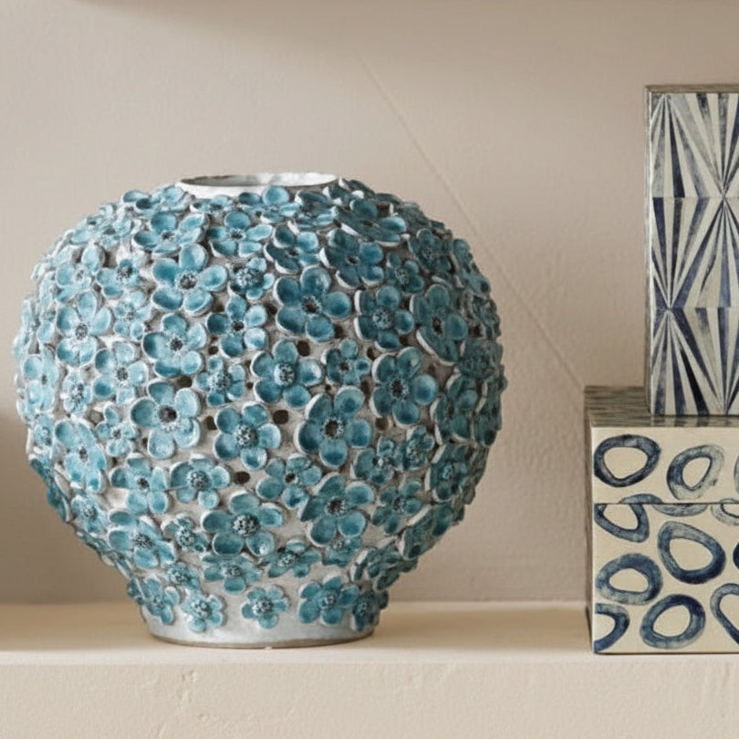 Daisy Vase Vases + Urns