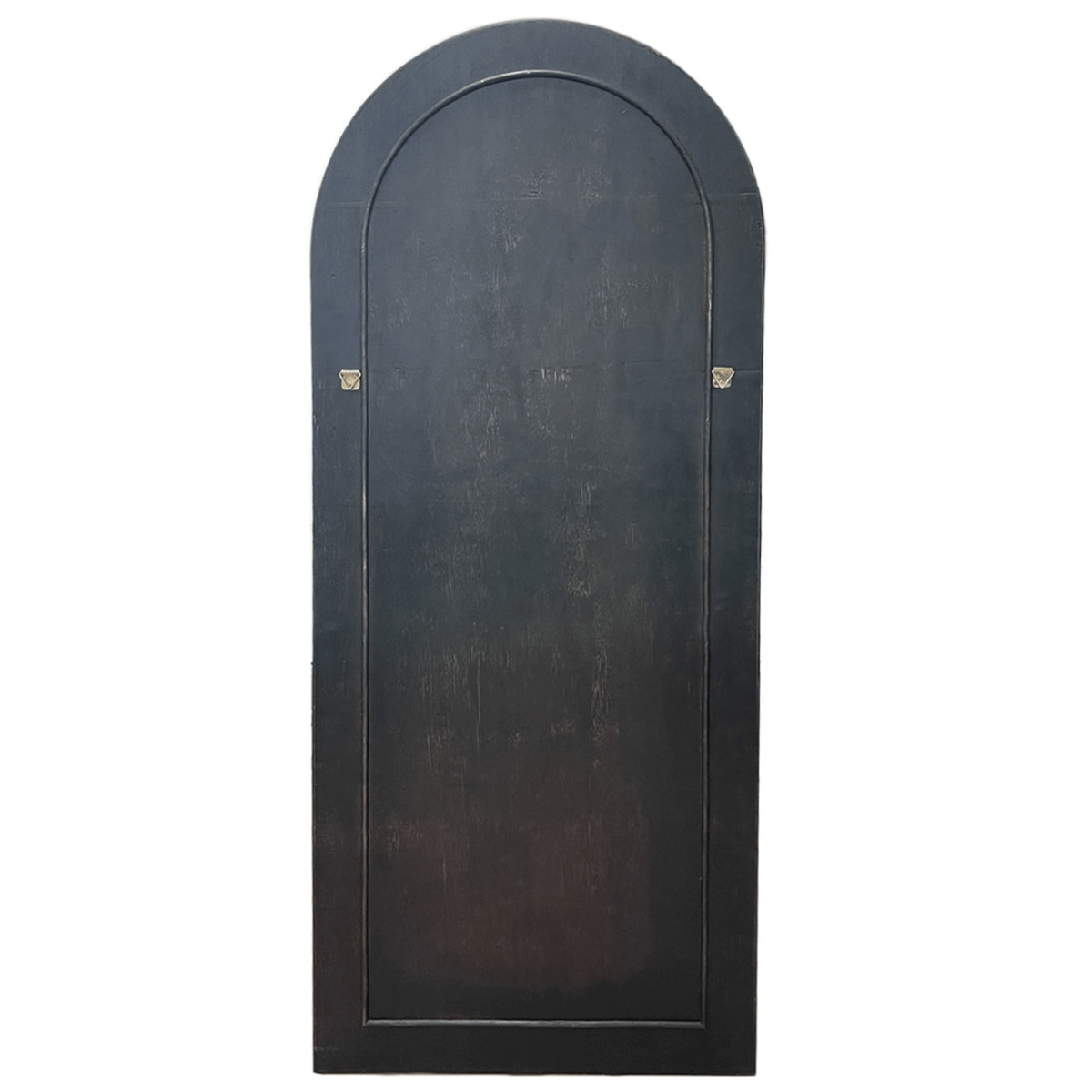 Dale Arch Rattan 70" Floor Mirror Mirror