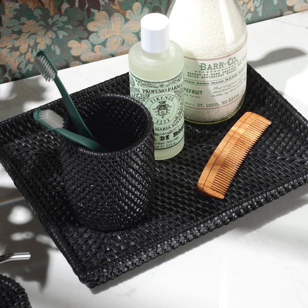 Dalton Brush Holder Bath Accessory