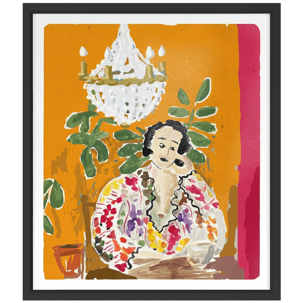 Dana Gibson Madeline Orange Wall Art 129825_P_30x26_Go