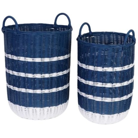 Danville Nesting Basket Set Baskets + Bins 05DANV-NVWH-NBS2 08415971625138