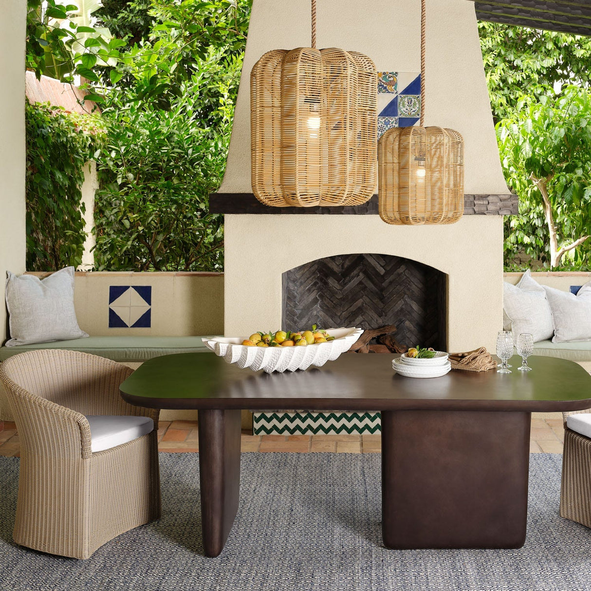 Deborah Outdoor Swivel Dining Chair Outdoor Furniture