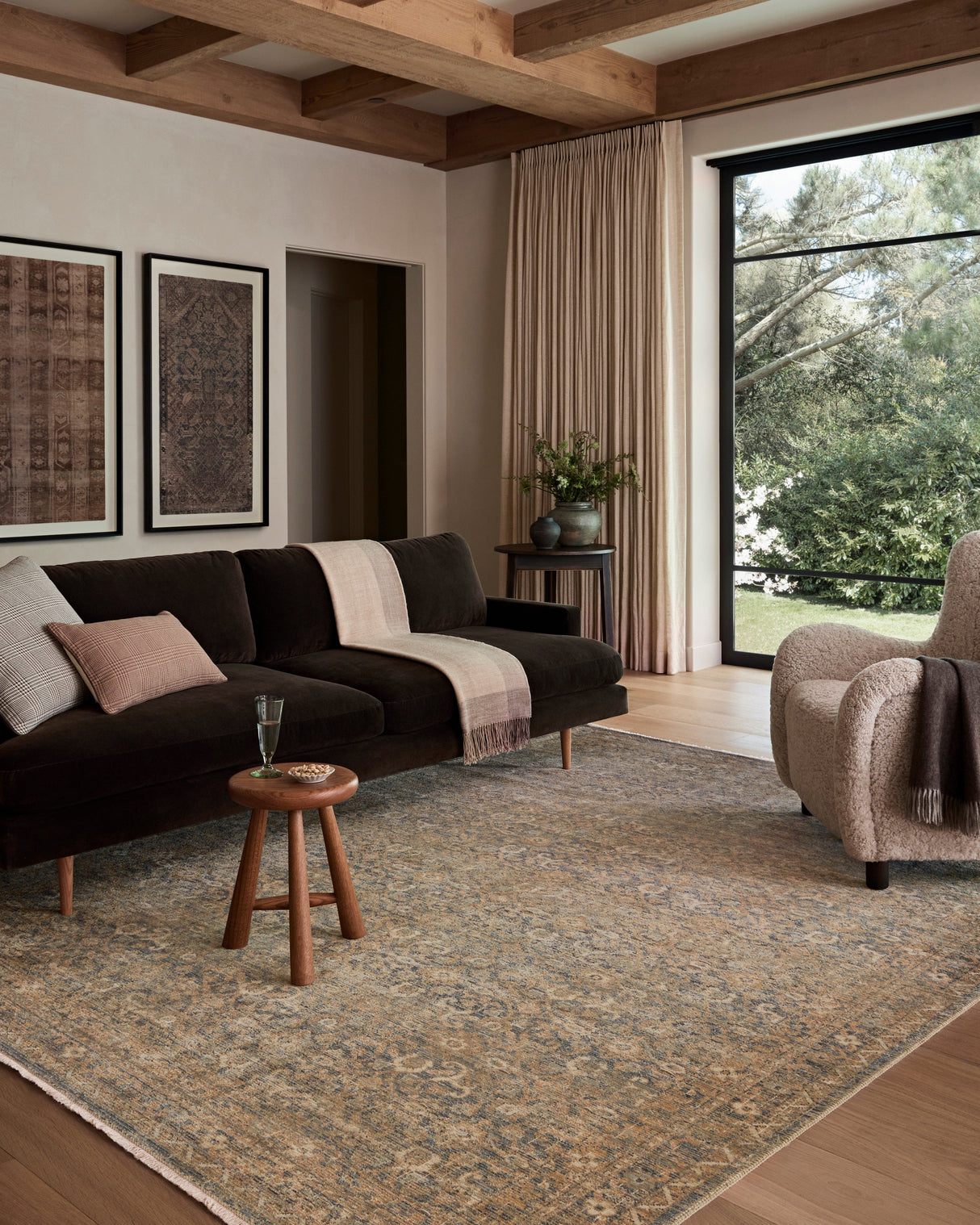 Denim/Gold Molly Rug Rugs