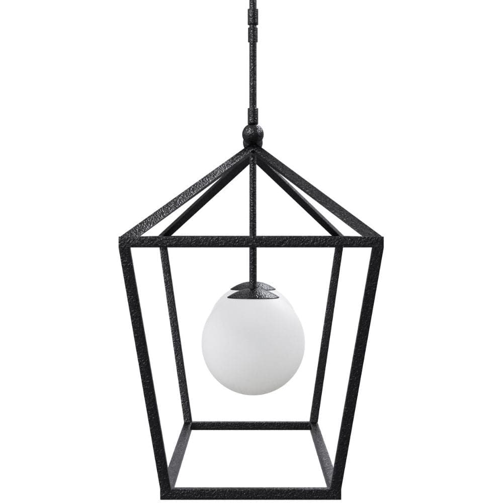 Denison Rectangular Outdoor Lantern Ceiling Light Fixtures 9500-0023 00633306064522