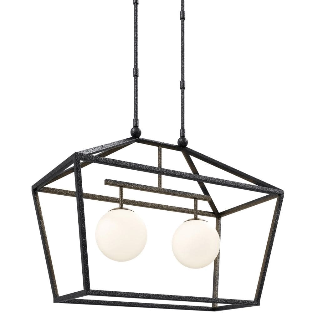 Denison Rectangular Outdoor Lantern Ceiling Light Fixtures 9500-0023 00633306064522