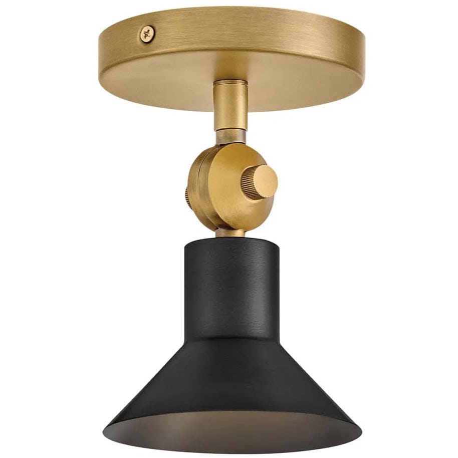 Dom Adjustable LED Sconce Sconces 48490HB-BK 640665923766
