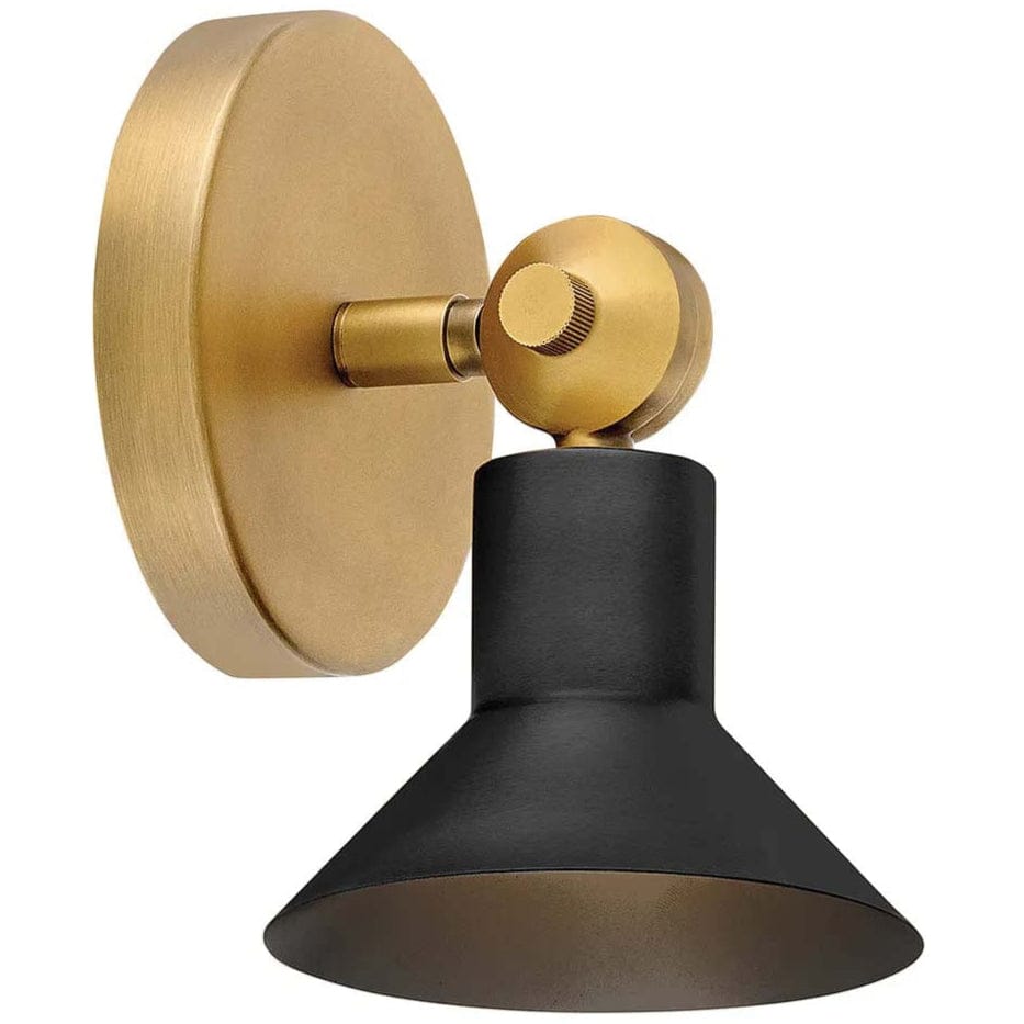 Dom Adjustable LED Sconce Sconces 48490HB-BK 640665923766