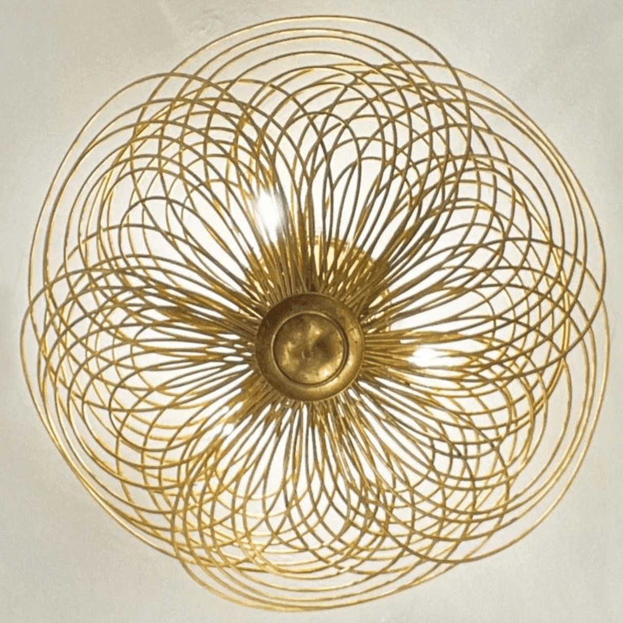 Doral 3 Light Semi Flush Mount