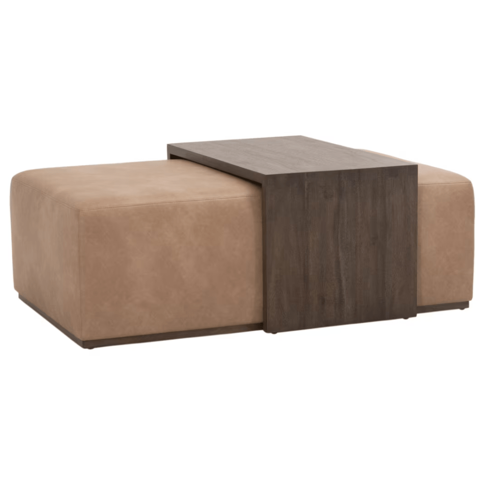 Dovetail Upholstered Coffee Table Coffee Table